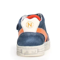 Naturino Girl's & Boy's Ceonia High Vl Calf Sneakers - Navy/Orange Fashion