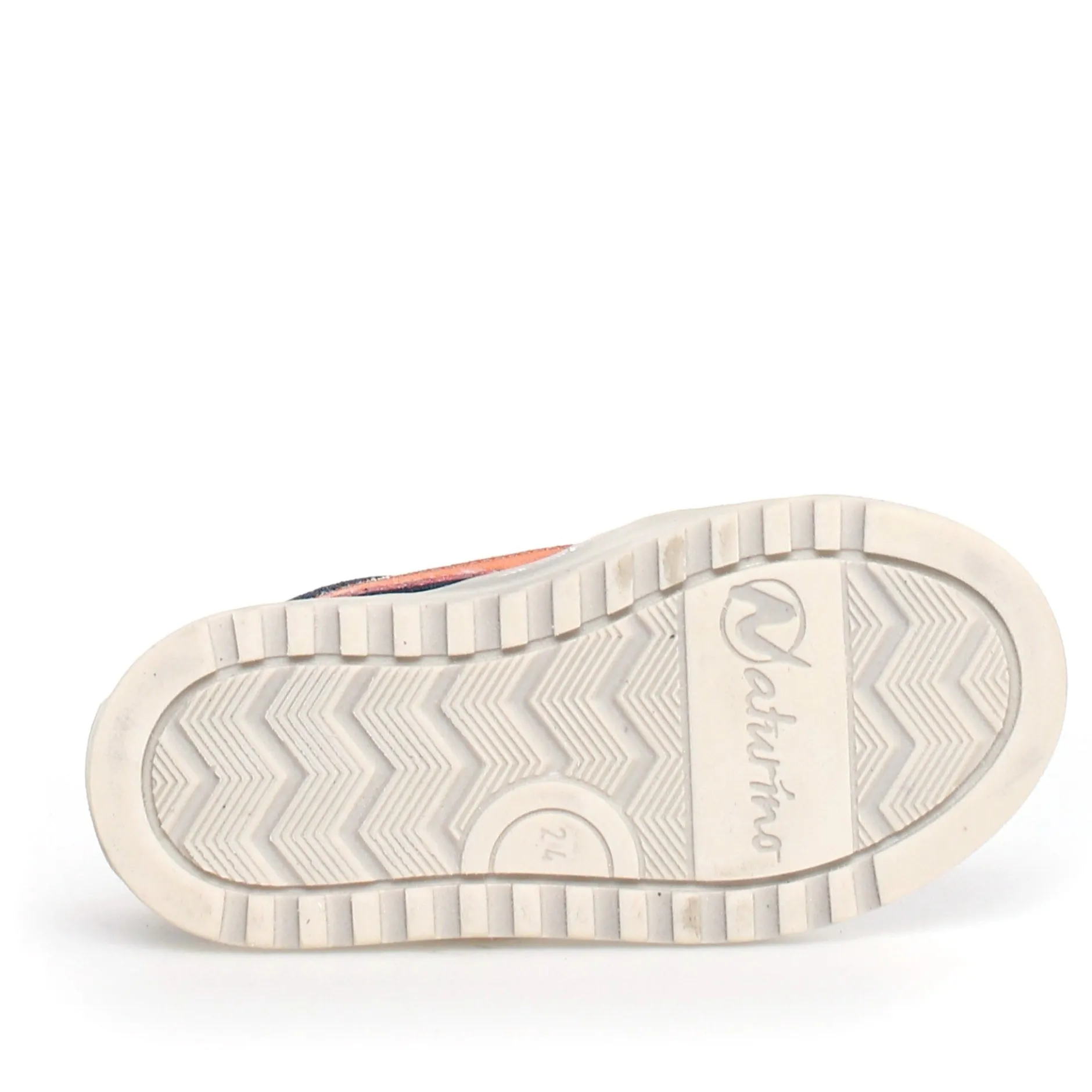 Naturino Girl's & Boy's Ceonia High Vl Calf Sneakers - Navy/Orange Fashion