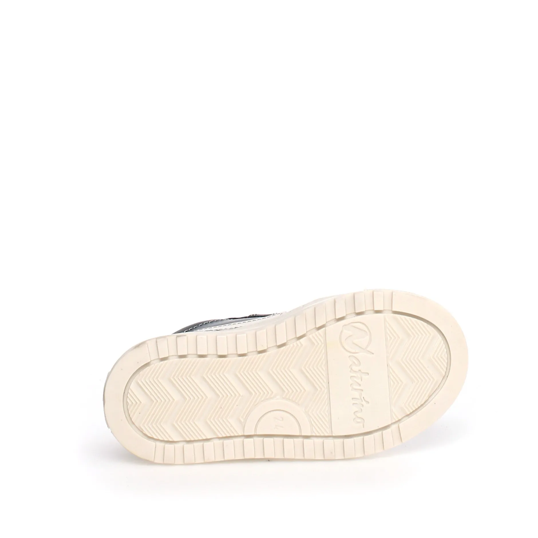 Naturino Girl's & Boy's Ceonia High Vl Calf Sneakers - Black/Milk Fashion