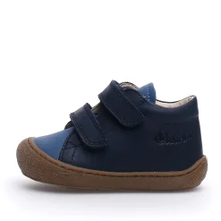 Naturino Girl's & Boy's Cocoon Vl Nappa Spazz Sole Honey Sneakers - Azure/Navy Discount