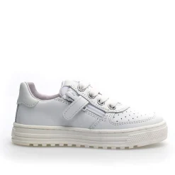 Naturino Girl's & Boy's Hess Zip Sneakers - White Clearance
