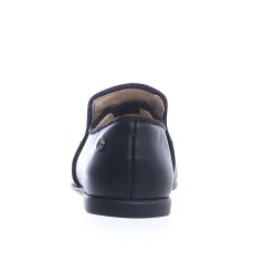 Naturino Girl's and Boy's Alghero Leather Slip On Shoes, Black Clearance