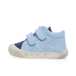 Naturino Girl's and Boy's Cocoon Vl Canvas Sneakers - Light Jeans/Jeans New