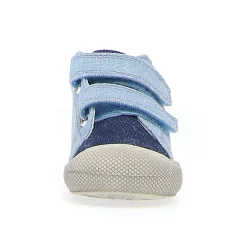 Naturino Girl's and Boy's Cocoon Vl Canvas Sneakers - Light Jeans/Jeans New