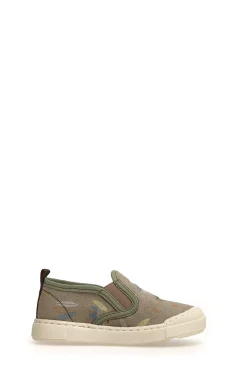Naturino Girl's and Boy's Henntor Canvas Sneakers, Stone Outlet