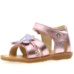 Naturino Girl's Chrisse Sandals - Metallic Pink Online