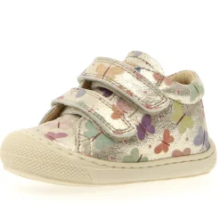 Naturino Girl's Cocoon Vl Casual Shoes - Platinum Butterfly Best