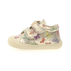Naturino Girl's Cocoon Vl Casual Shoes - Platinum Butterfly Best