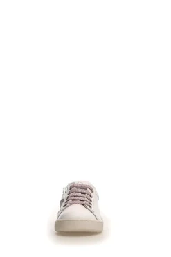 Naturino Girl's Flich Sneaker Shoes, White/Pink Discount