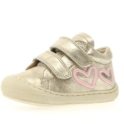 Naturino Girl's Glow Vl Casual Shoes - Platinum Outlet