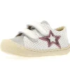 Naturino Girl's Kolde Low Vl Casual Shoes - White / Silver / Pink Clearance