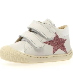 Naturino Girl's Kolde Vl Casual Shoes - White / Silver / Pink Best