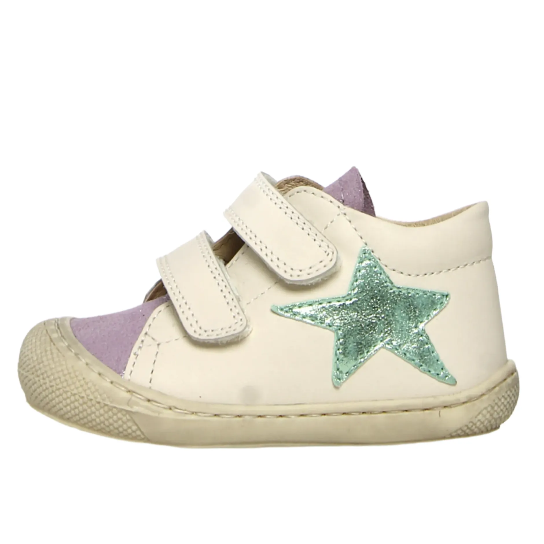 Naturino Girl's Kolde Vl Casual Shoes - Lilac / Milk / Aquamarine Sale