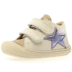 Naturino Girl's Kolde Vl Casual Shoes - Milk / Platinum / Lilac Hot