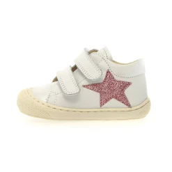 Naturino Girl's Kolde Vl Casual Shoes - White / Silver / Pink Best