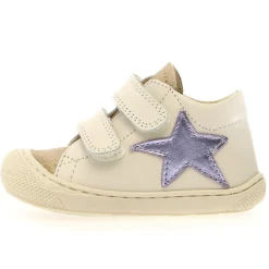 Naturino Girl's Kolde Vl Casual Shoes - Milk / Platinum / Lilac Hot