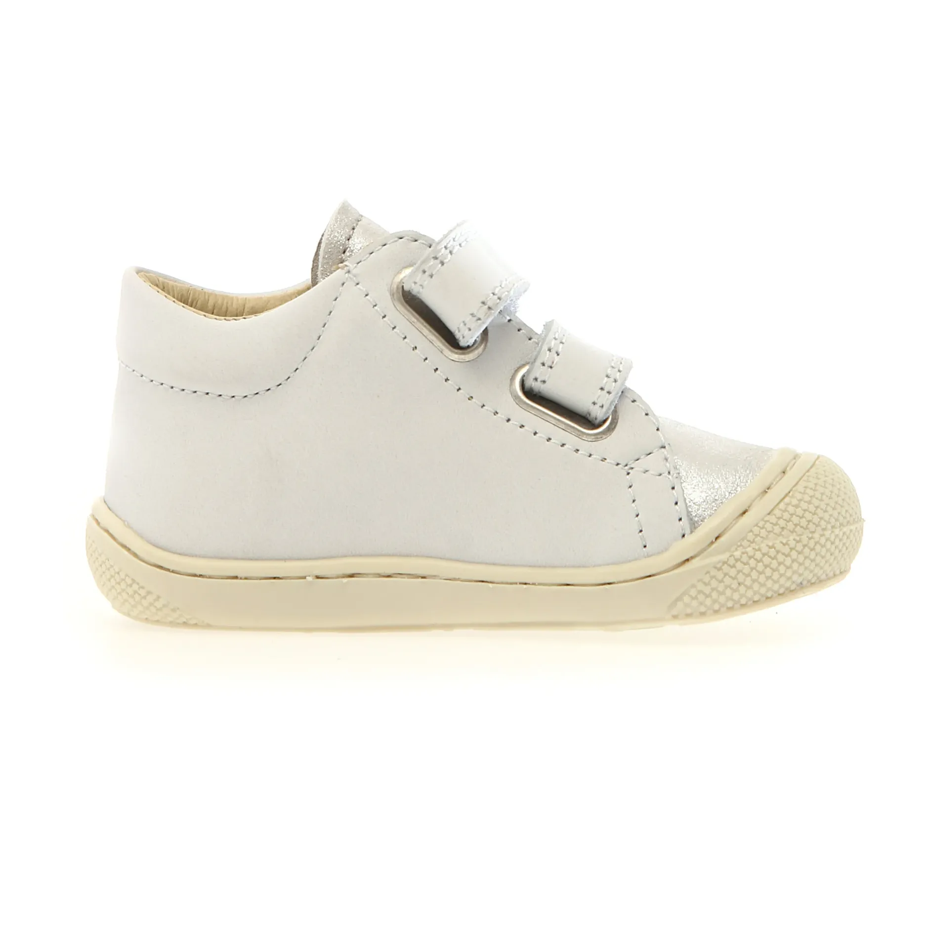 Naturino Girl's Kolde Vl Casual Shoes - White / Silver / Pink Best