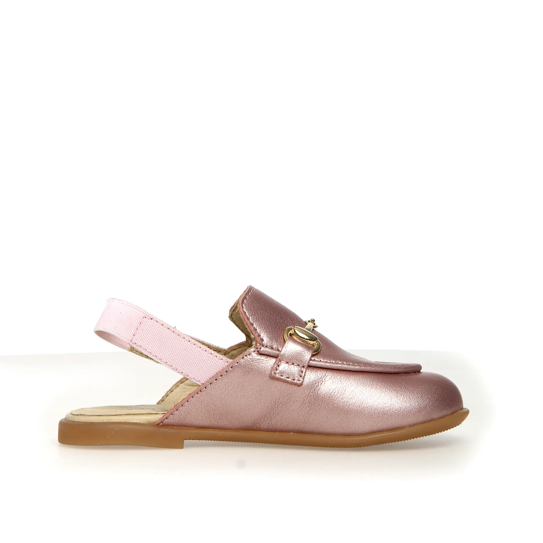 Naturino Girl's Mestre 2 Sandals - Metallic Cipria Clearance