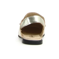 Naturino Girl's Mestre Sling Backs - Metallic Platinum Clearance