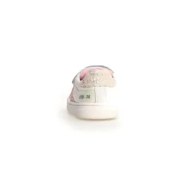 Naturino Girl's Pinn Vl Casual Shoes - White / Pink New