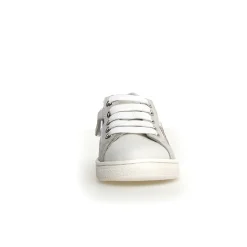 Naturino Girl's Pinn Zip Casual Shoes - Metallic White / Platinum / Pink Sale