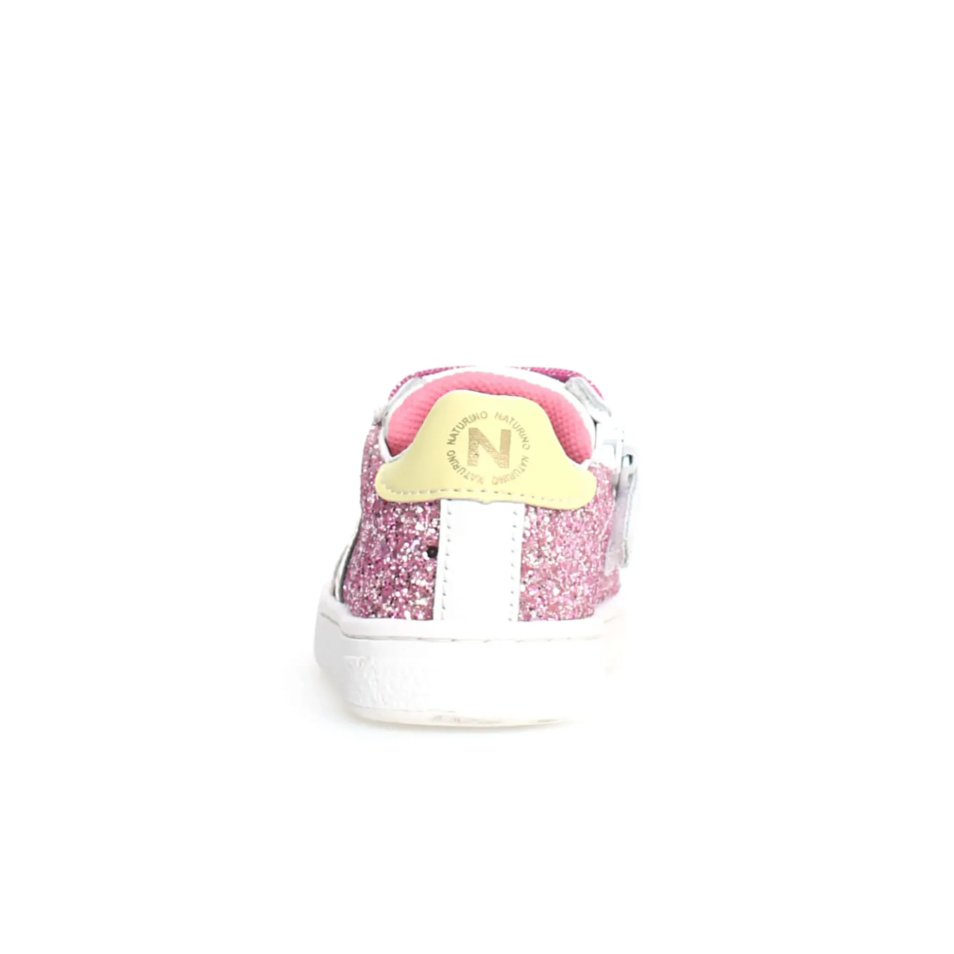 Naturino Girl's Pinn Zip Casual Shoes - White/Fuchsia/Paglia Best