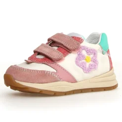 Naturino Girl's Quelly 3 Vl Sneakers - Pink / Milk New