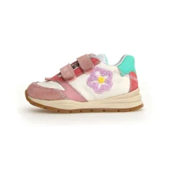 Naturino Girl's Quelly 3 Vl Sneakers - Pink / Milk New