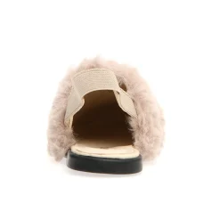 Naturino Girl's Toocuutie Fur Sandals - Taupe Online