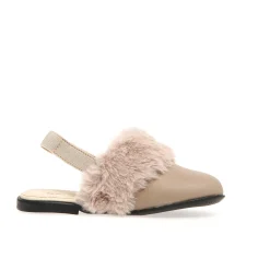 Naturino Girl's Toocuutie Fur Sandals - Taupe Online