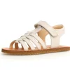 Naturino Girl's Yogis Barefoot Sandals - Milk Clearance