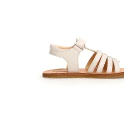 Naturino Girl's Yogis Barefoot Sandals - Milk Clearance