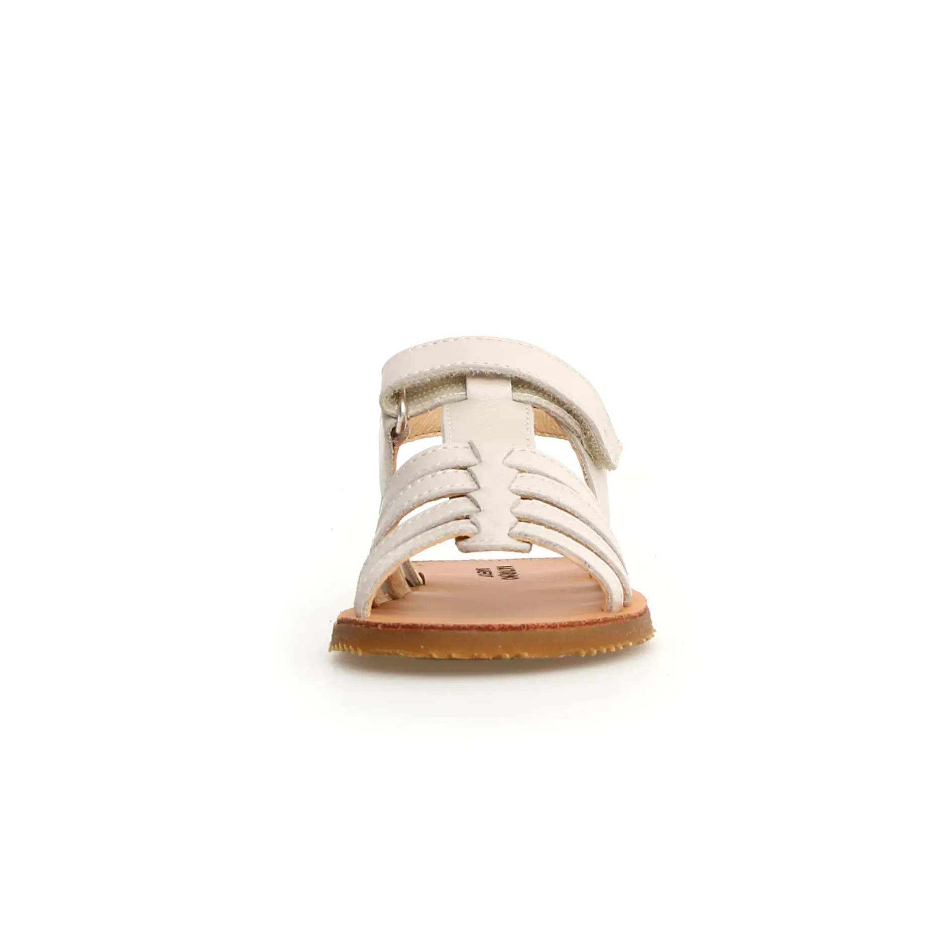 Naturino Girl's Yogis Barefoot Sandals - Milk Clearance