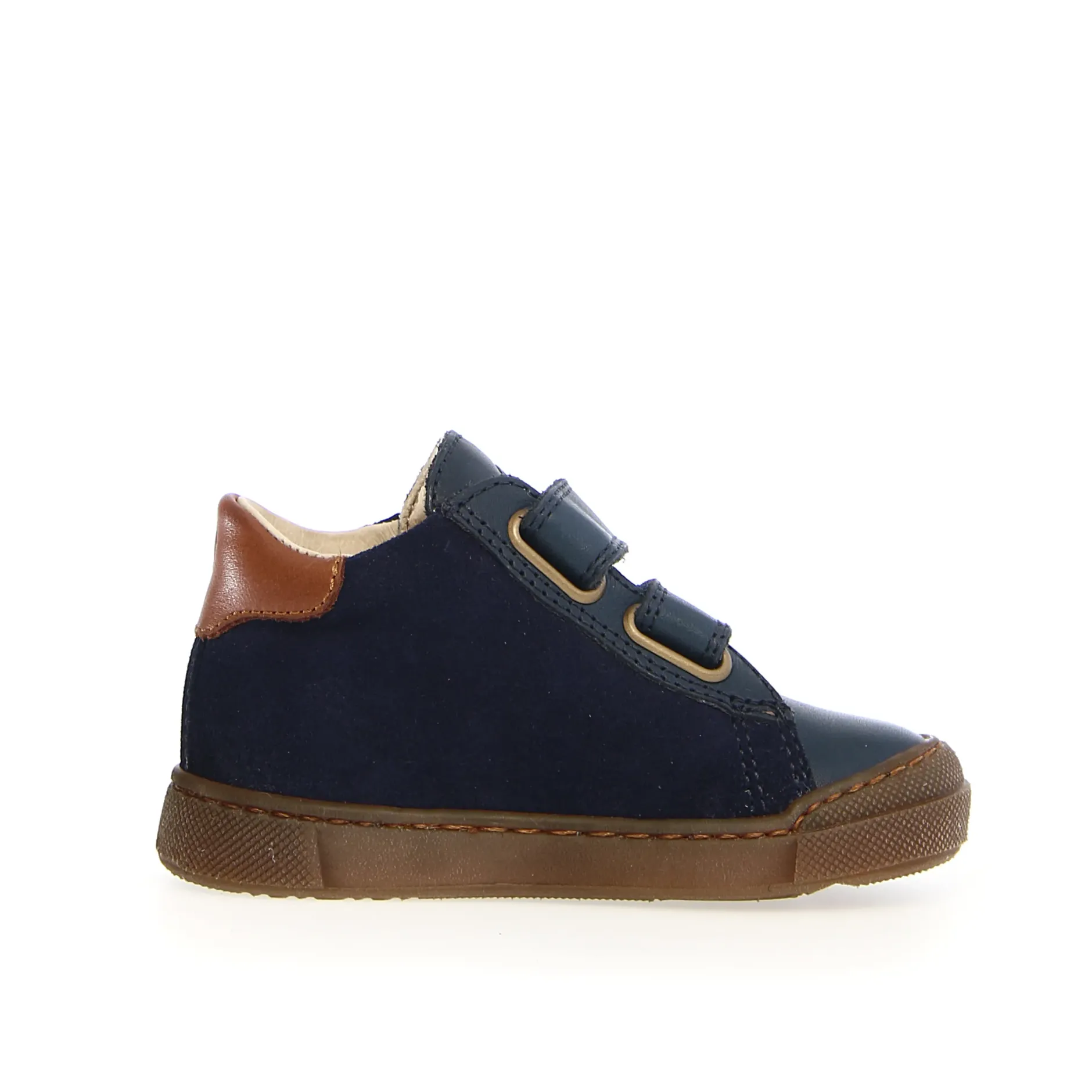 Naturino Heist Vl Boy's Casual Shoes - Navy/Cuoio Discount