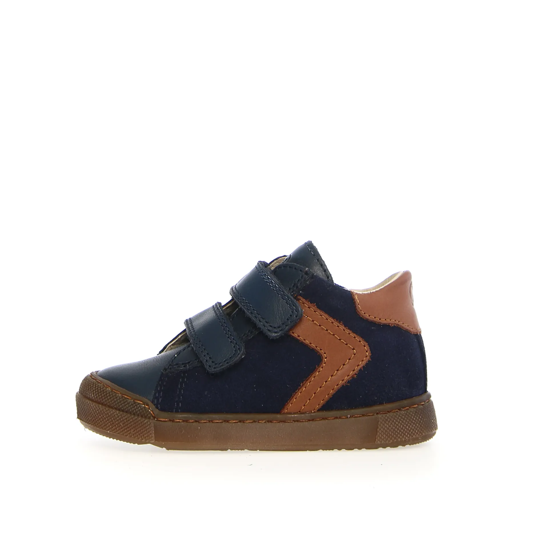 Naturino Heist Vl Boy's Casual Shoes - Navy/Cuoio Discount