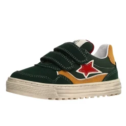 Naturino Hess 3 Vl Boy's and Girl's Casual Shoes - Green Bottle/Zucca/New Granata Hot