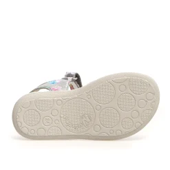 Naturino Houdan Girl's Sandals - Metallic Silver Dream Print Discount