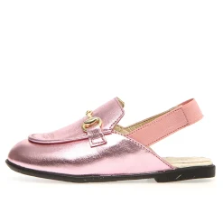 Naturino Mestre Girl's Dress Shoes - Metallic Pink/Elastic Pink New