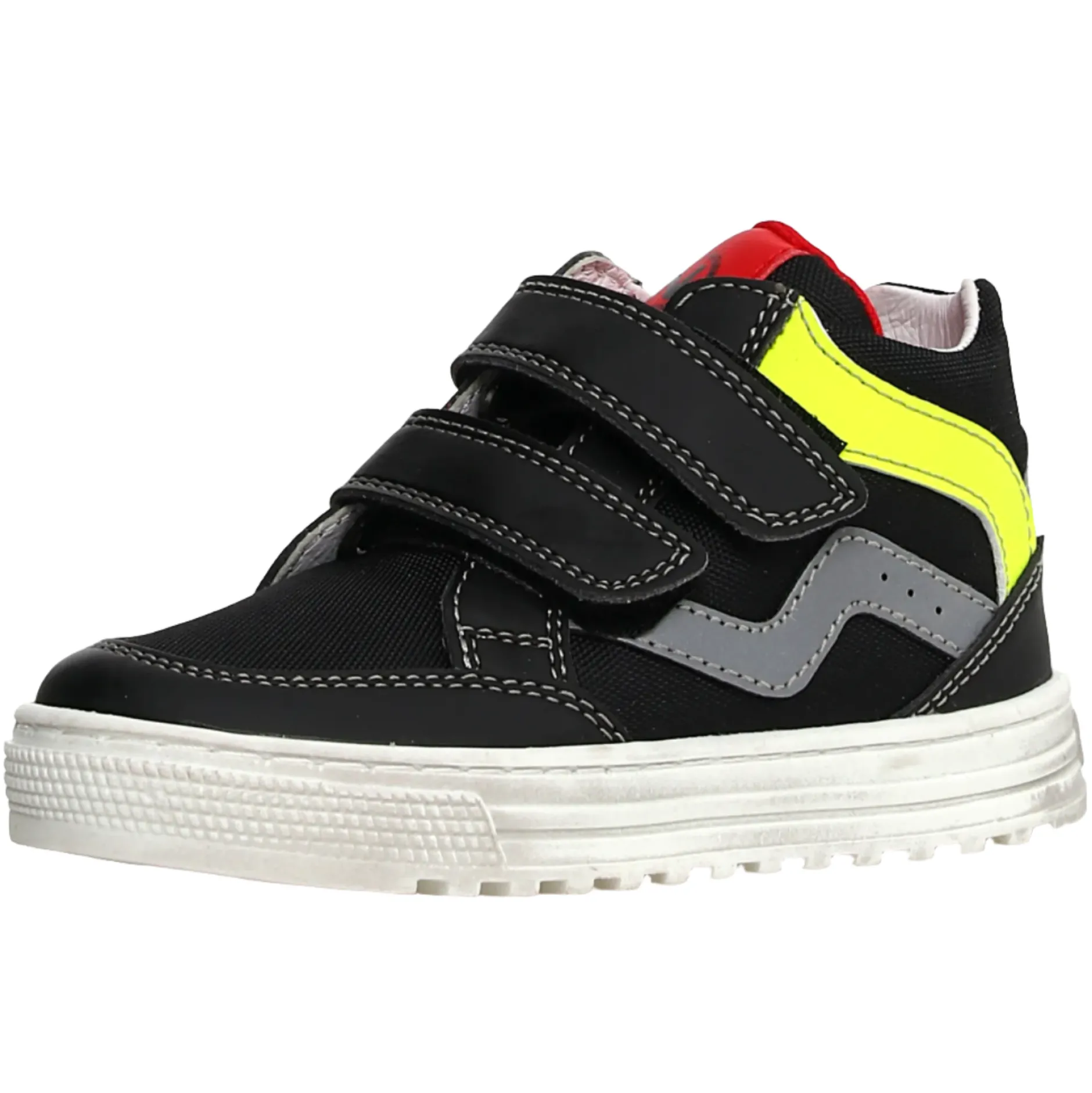 Naturino Mizar Vl Barefoot Boy's and Girl's Casual Shoes - Black/Yellow Fluo Discount
