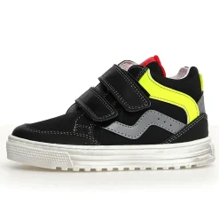 Naturino Mizar Vl Barefoot Boy's and Girl's Casual Shoes - Black/Yellow Fluo Discount