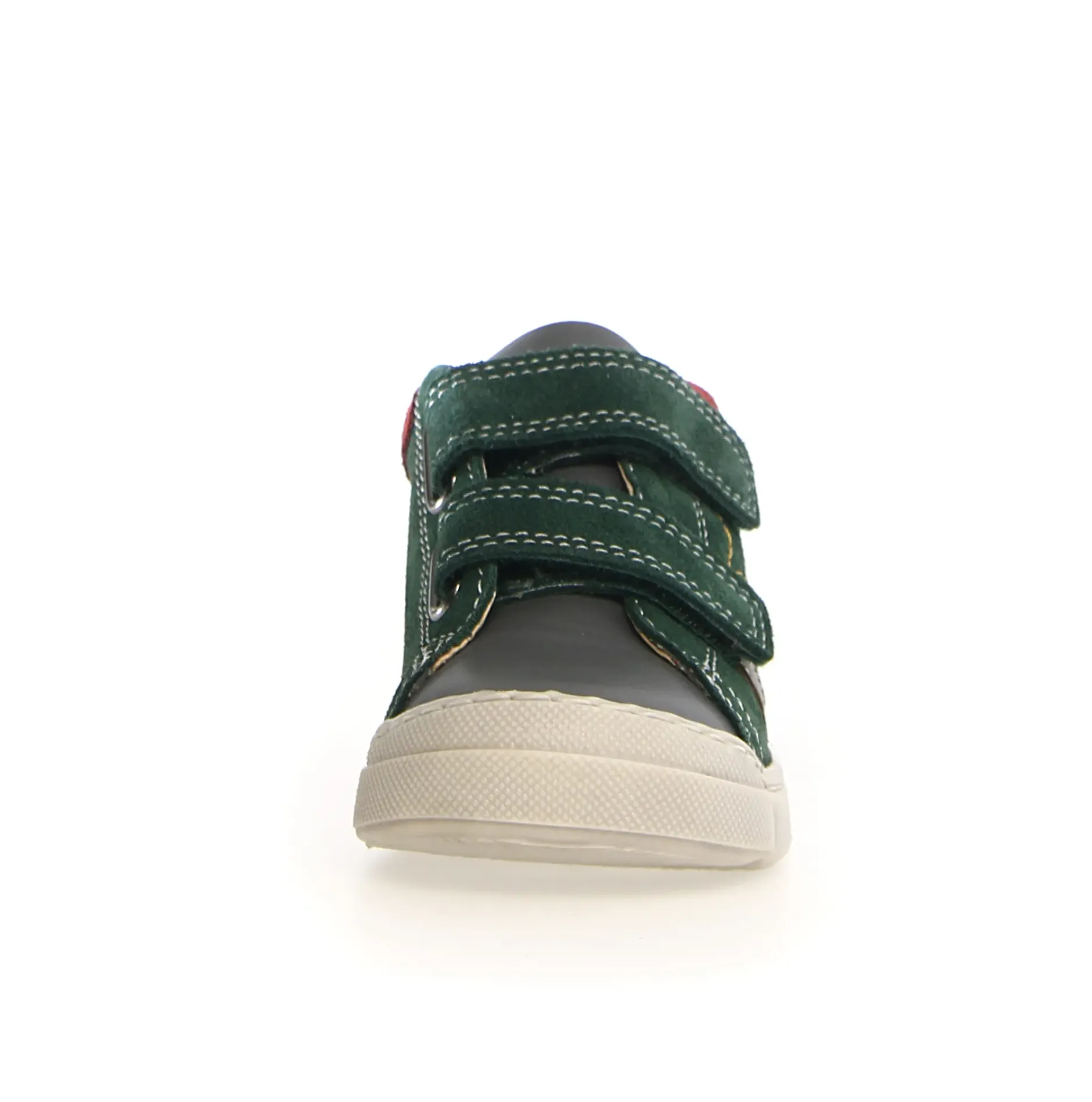 Naturino Nerys Vl Boy's and Girl's Casual Shoes - Anthracite/Green Bottle/New Granata Clearance