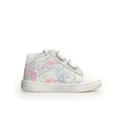 Naturino Pinn High Vl Girl's Casual Shoes - White/Multi New