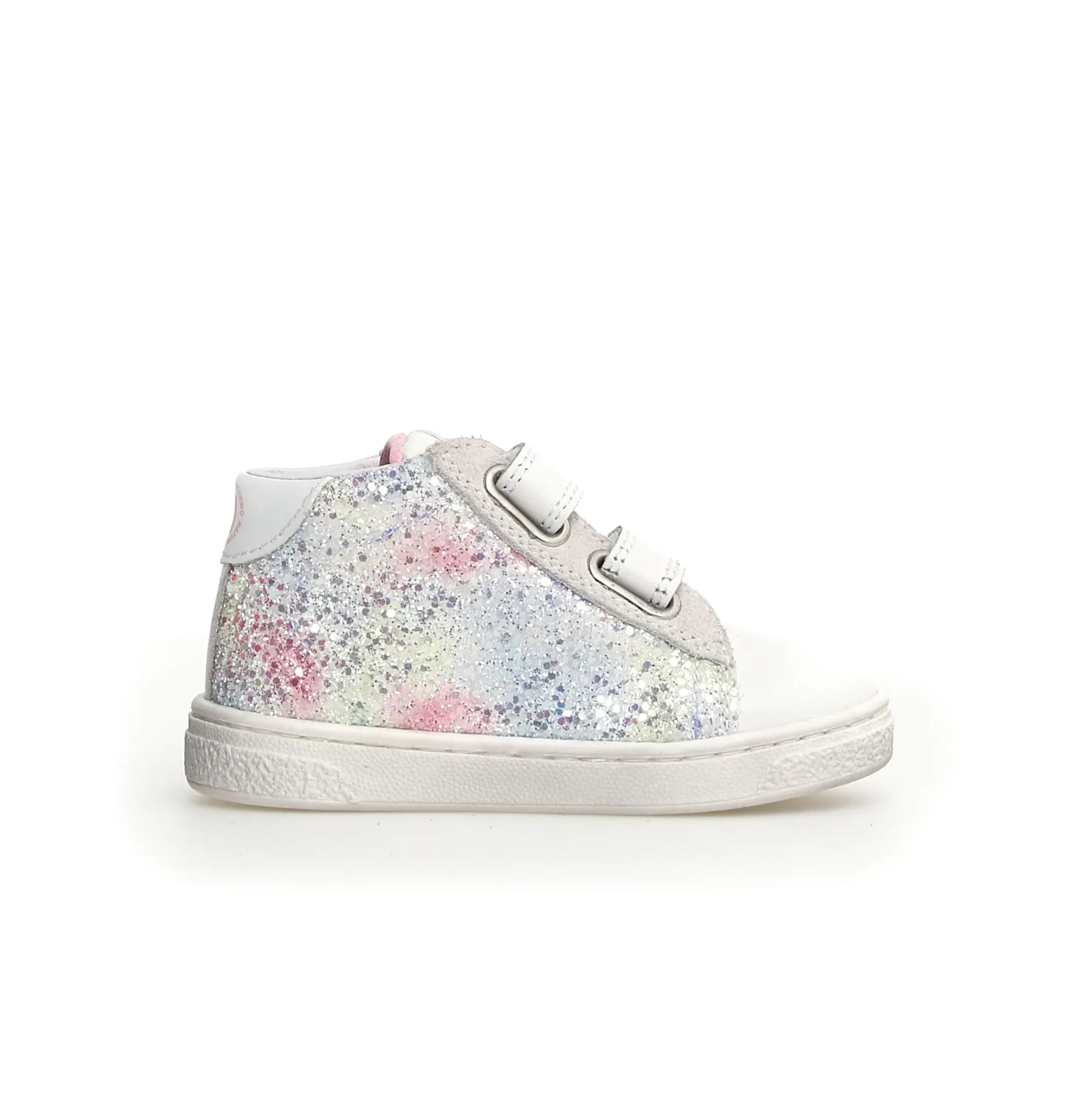 Naturino Pinn High Vl Girl's Casual Shoes - White/Multi New