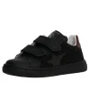 Naturino Pinn VI Boy's and Girl's Casual Shoes - Black/Dark Brown Fashion