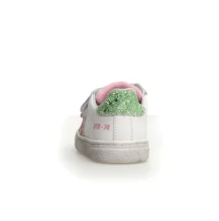 Naturino Pinn Vl Girl's Casual Shoes - White/Pink/Light Green New
