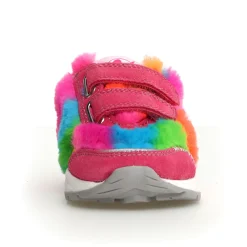 Naturino Quelly Vl Girl's Casual Shoes - Flamingo/Yellow/Multi Sale