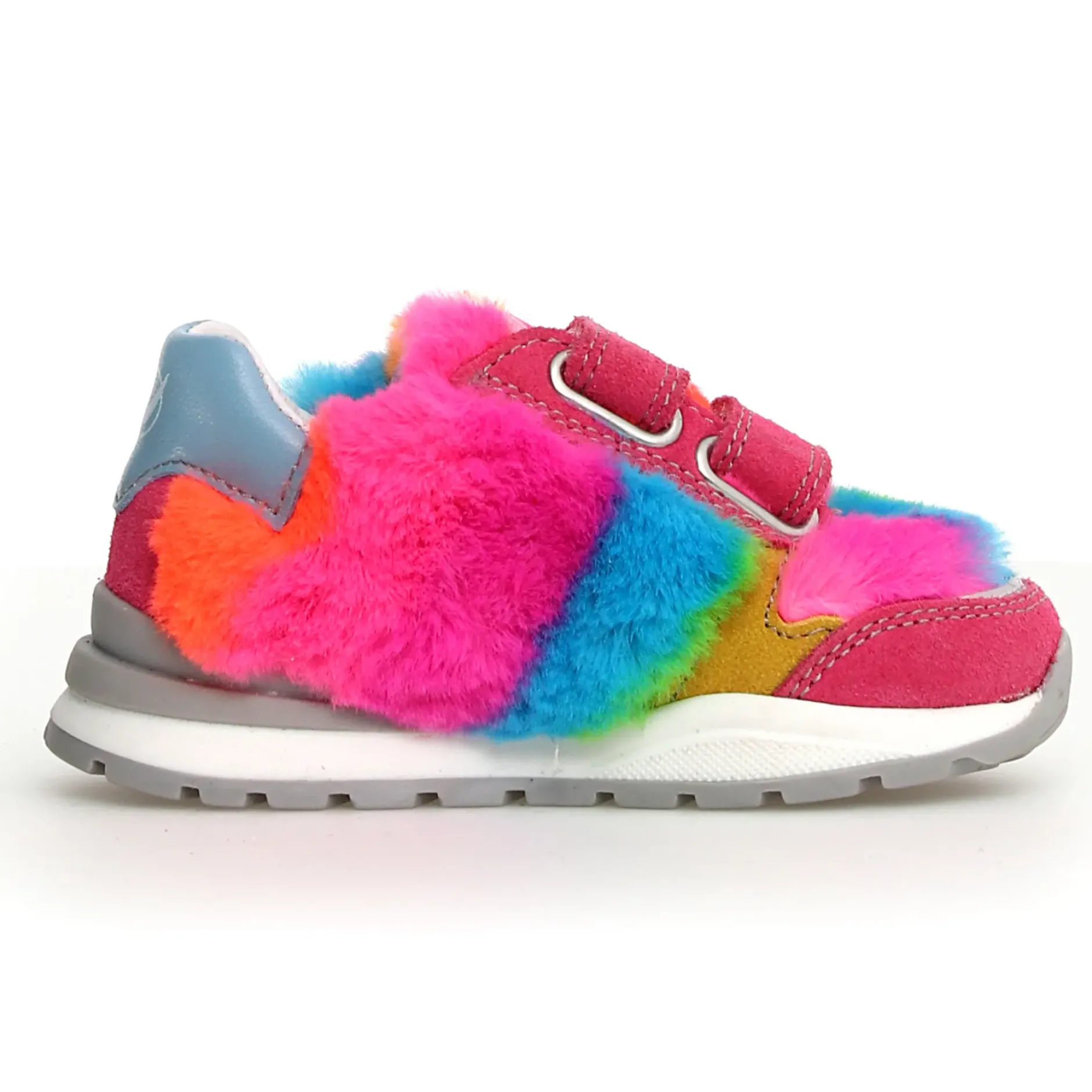 Naturino Quelly Vl Girl's Casual Shoes - Flamingo/Yellow/Multi Sale