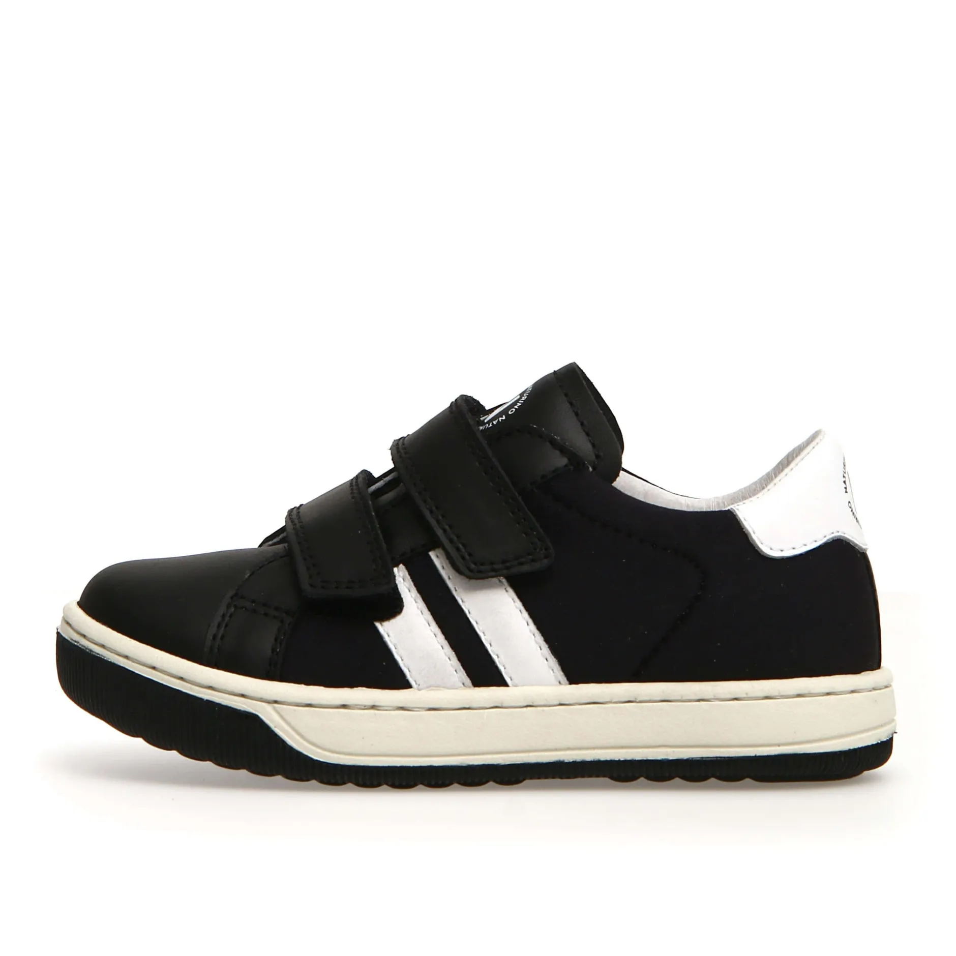 Naturino Rery VL Boy's and Girl's Sneakers - Black/White Clearance