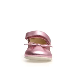 Naturino Salleny Girl's Dress Shoes - Metallic / Glitter Pink Fashion
