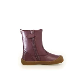 Naturino Tilk Zip Girl's Barefoot Boots - Magnolia New